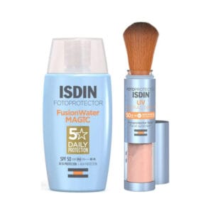 ISDIN KIT FUSION WATER MAGIC + UV MINERAL BRUSH