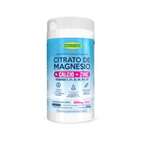 NATURES GARDEN CITRATO DE MAGNESIO EN POLVO 250G SABOR A LIMÓN
