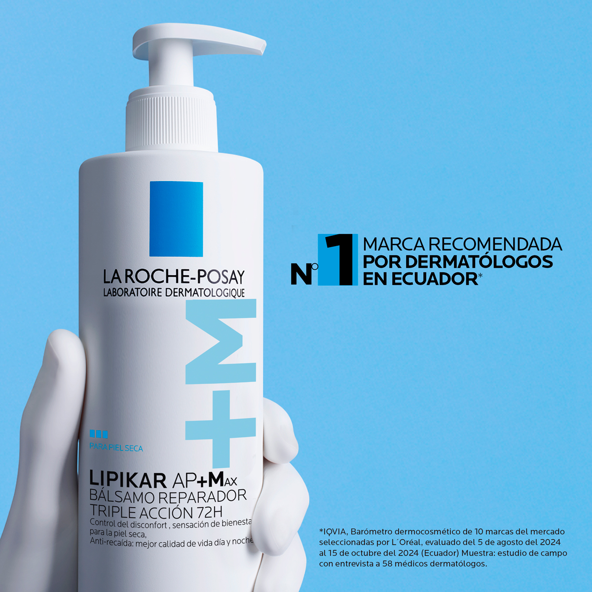 LA ROCHE POSAY LIPIKAR AP+MAX BÁLSAMO REPARADOR TRIPLE ACCIÓN - Imagen 3