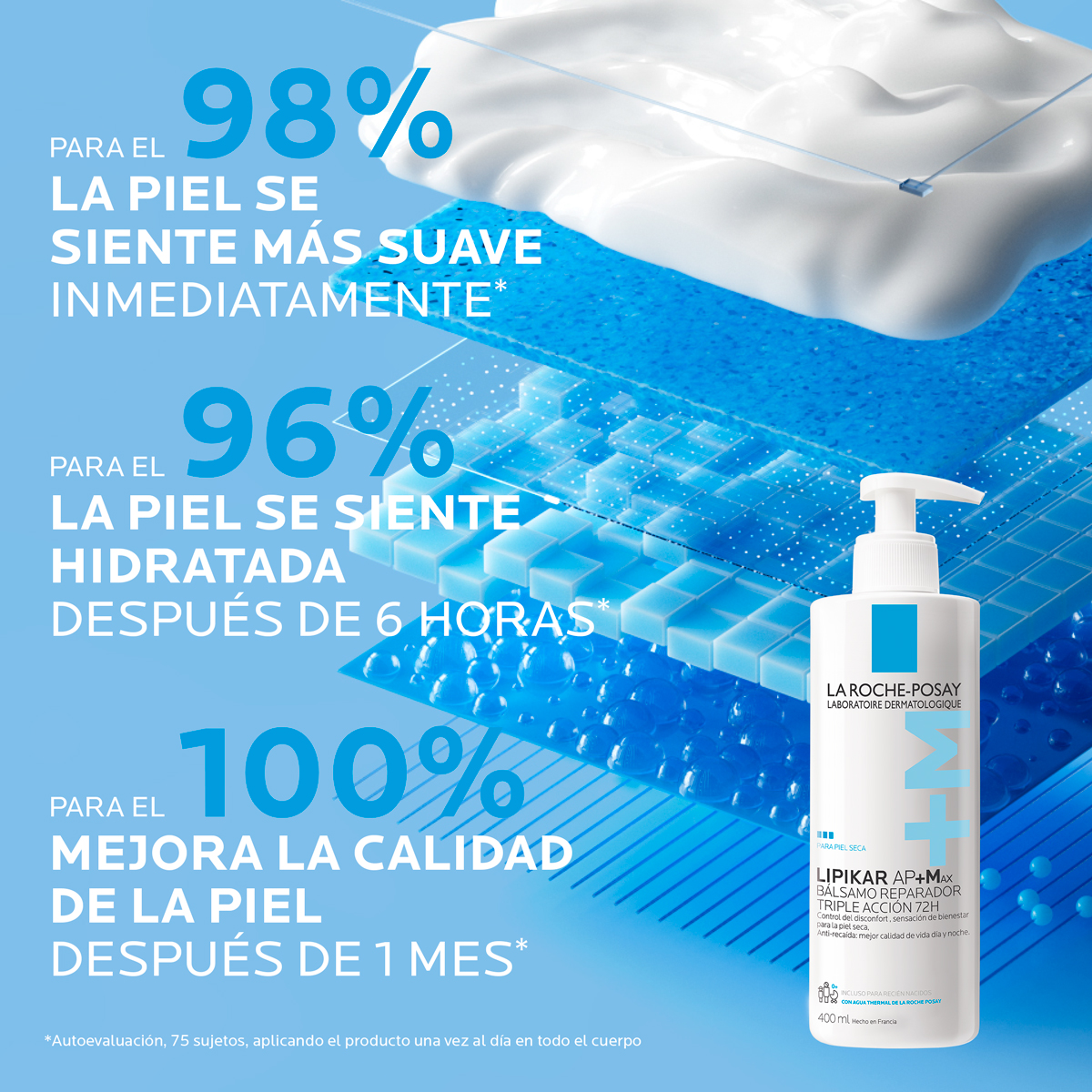 LA ROCHE POSAY LIPIKAR AP+MAX BÁLSAMO REPARADOR TRIPLE ACCIÓN - Imagen 4